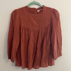 *3 for $15* Universal Thread Rust Blouse